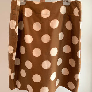Banana Republic Silk Polka Dot Skirt